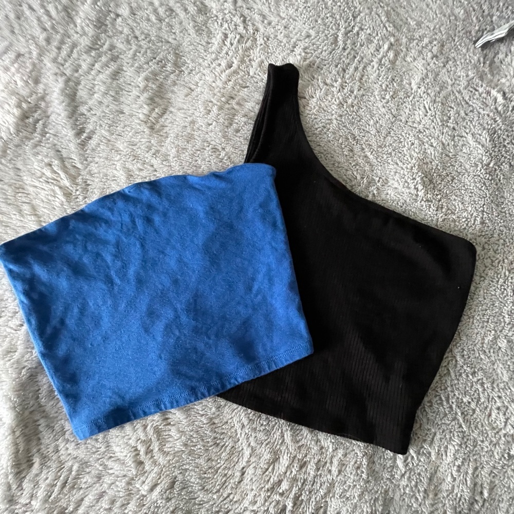 Garage Tube Top & One shoulder top
